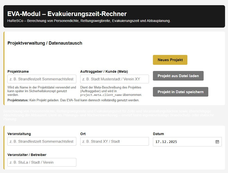 EVA-Tool zur Einsatzverfügbarkeit.